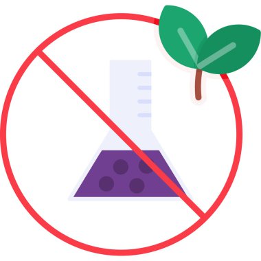 hiçbir atık vektör simgesi modern tasarım vektörü çizimi