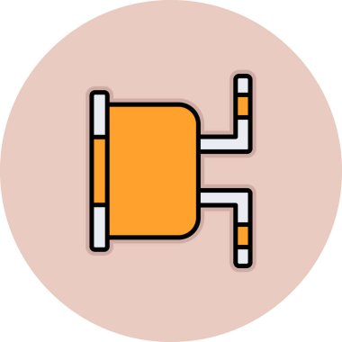 - Sigara. Web simgesi basit tasarım