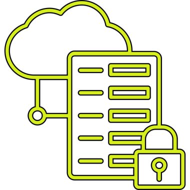 Bulut hesaplama. Web simgesi