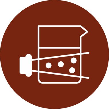 Modern b 'nin vektör illüstrasyonu eksik simgesi