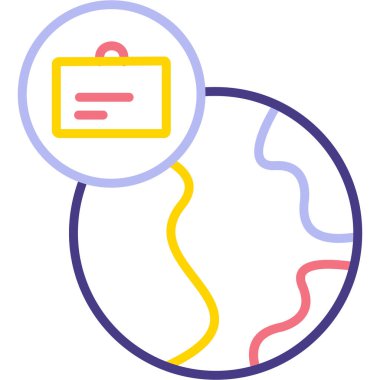 seo modern simgesinin vektör illüstrasyonu