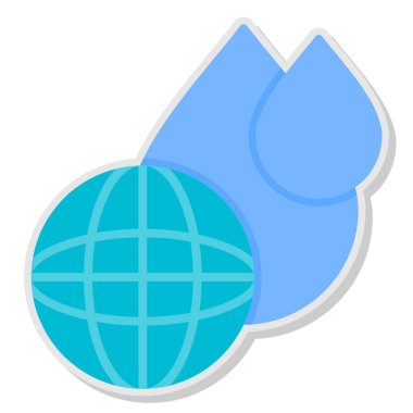 toprak simgesi vektör illüstrasyonu