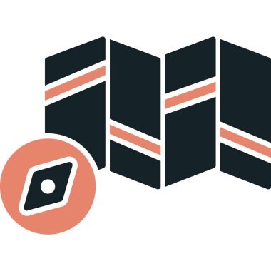 Modern bir simgenin vektör illüstrasyonu