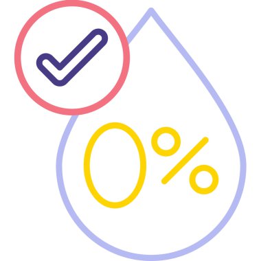 Bırak. Web simgesi basit illüstrasyon