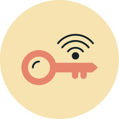 ikon vektör illüstrasyonunu kilitle