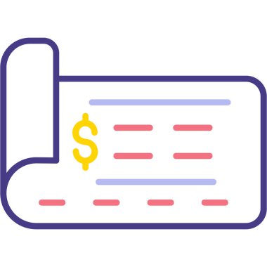 Dolar banknotu. Basit tasarım