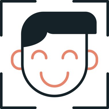 avatar erkek simgesi düz stil