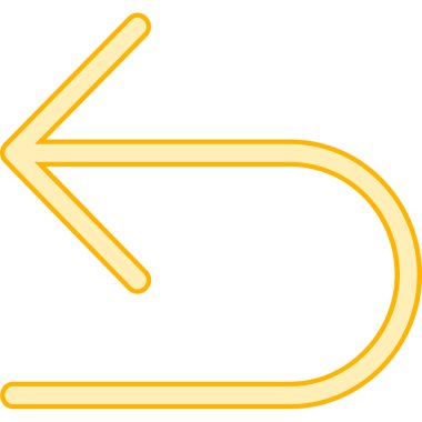 ok sol vuruş vektör simgesi