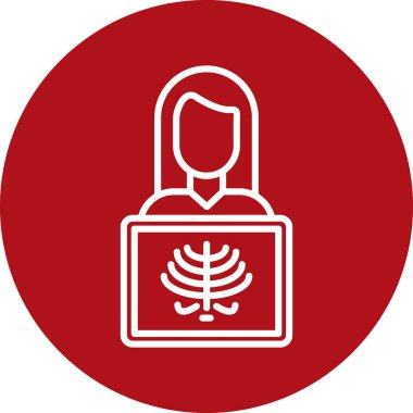 Modern eğitim ikonunun vektör illüstrasyonu