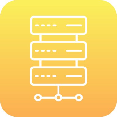 veritabanı simgesi çizimi