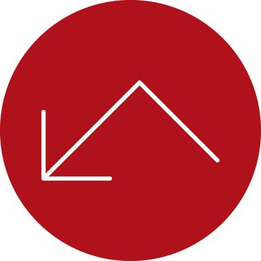 Soyut arkaplanda ev simgesi izole edildi