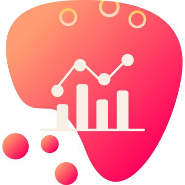 Beyaz bir simgenin arka planının vektör illüstrasyonu