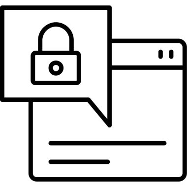 e- posta kilidi simgesi