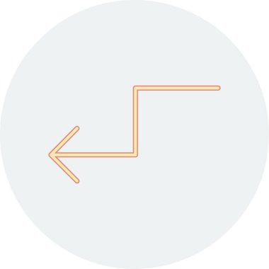 ok simgesinin vektör illüstrasyonu