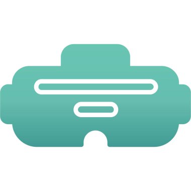 araba motoru simgesi vektör illüstrasyonu