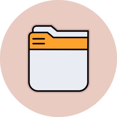 Bir kahve poşeti için vektör çizimi