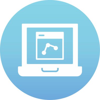 seo modern simgesinin vektör illüstrasyonu