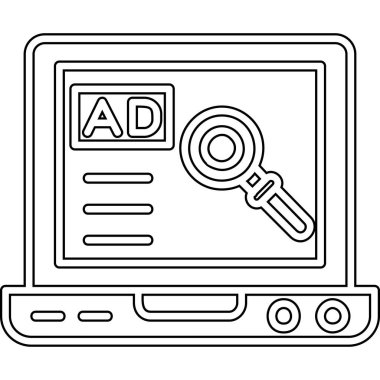 Arama motoru optimizasyon simgesi, satır biçimi