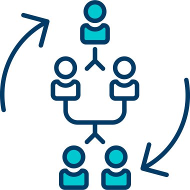 Grup simge vektör çizim