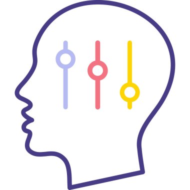 yaratıcı fikir simgesi, vektör illüstrasyonu