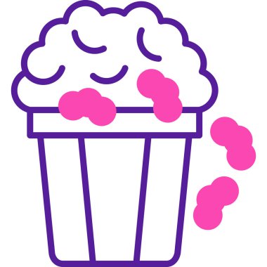 Tatlım. Web simgesi basit illüstrasyon