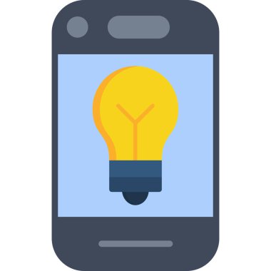 ampul ışığı yaratıcı simgesi