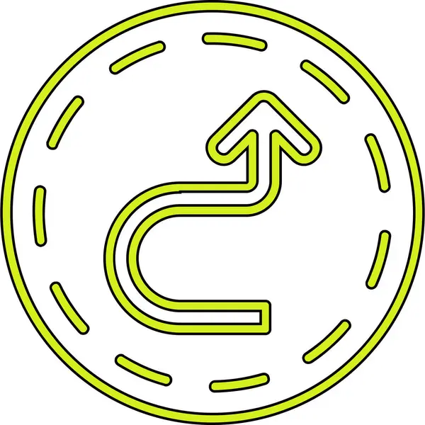 Bir karikatür madeni paranın vektör çizimi