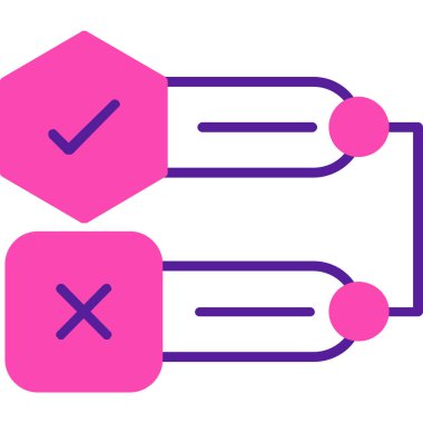 İş ve finans simgesinin vektör illüstrasyonu