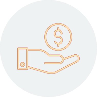 Sikke Simgesi vektör illüstrasyonu