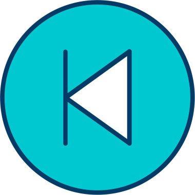 Ok. Web simgesi basit illüstrasyon