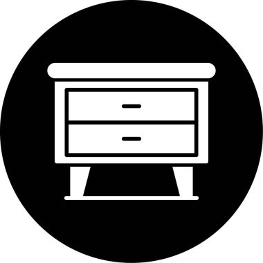 mobilya kutsal kişilerin resmi, vektör çizim