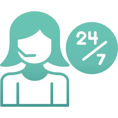 9 numaralı ikonlu kadın yüz maskesi, vektör illüstrasyon tasarımı