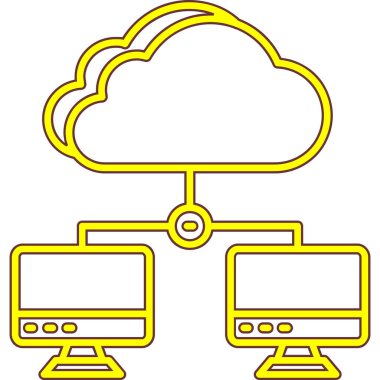 Bulut deposu. Basit tasarım