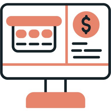 Online ödeme. Basit resimleme