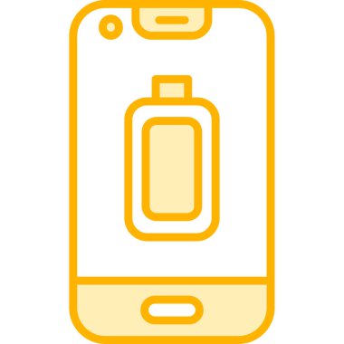 akıllı telefon simgesi vektör illüstrasyonu