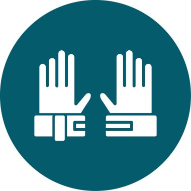 Moda biçimi izole edilmiş arkaplanda el sıkışma jest simgesi