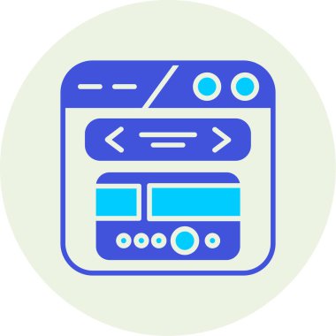 seo modern simgesinin vektör illüstrasyonu