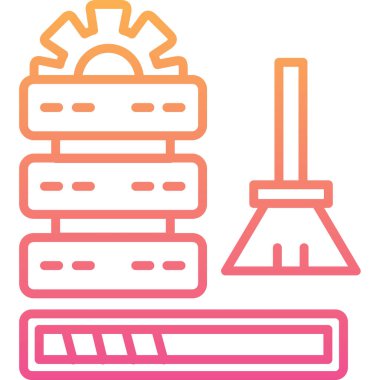 Yapı simgesi, vektör illüstrasyonu