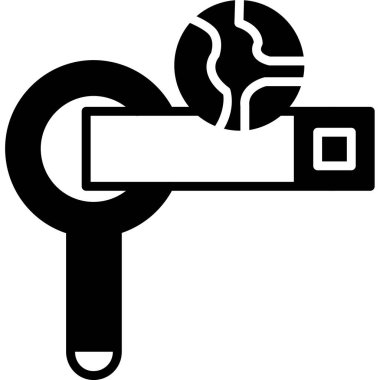 seo modern simgesinin vektör illüstrasyonu