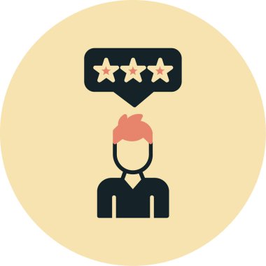 Geri besleme simgesi vektör illüstrasyonu