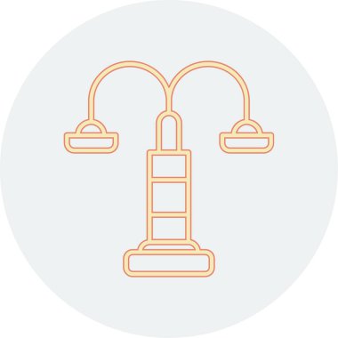 Modern simgenin vektör illüstrasyonu