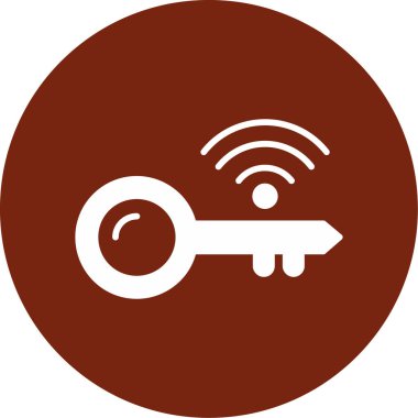 Modern bir simgenin vektör illüstrasyonu