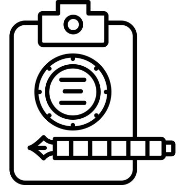 Kamera simgesi, vektör illüstrasyonu