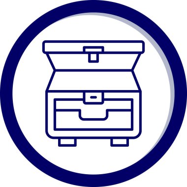 Modern oto tamir simgesinin vektör illüstrasyonu