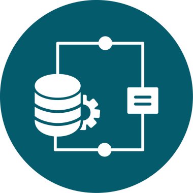 Projeniz için vektör sunucu simgesi