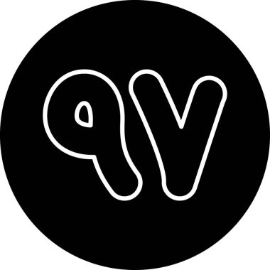 Tek bir izole simgenin vektör illüstrasyonu