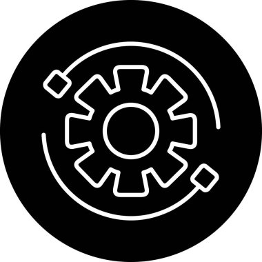 Vektör dişli simge tasarlamak