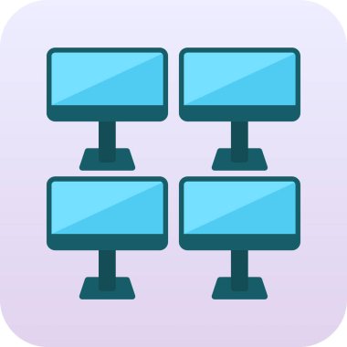 bilgisayarın görüntü vektör çizim