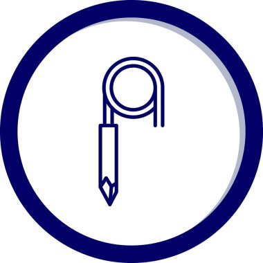 kalem simgesi vektör illüstrasyonu