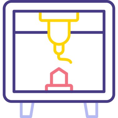 Modern eğitim ikonunun vektör illüstrasyonu